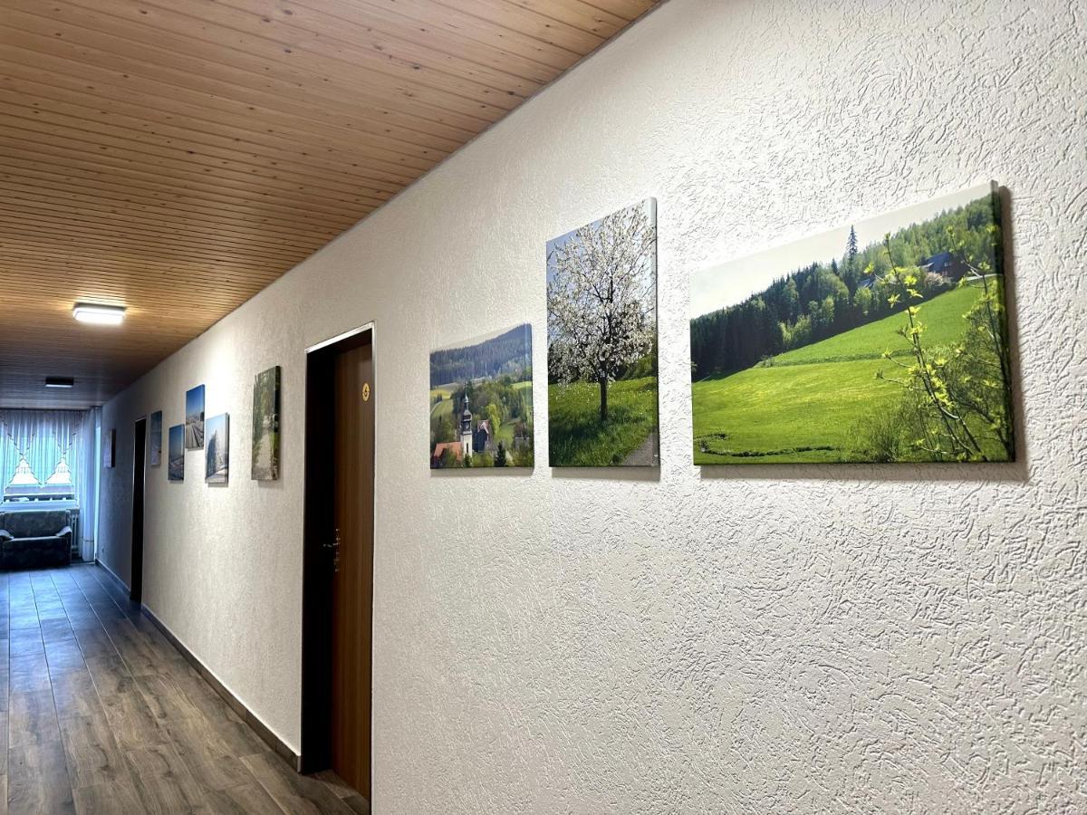 Pension Hubertus Hotell Bad Steben Exteriör bild